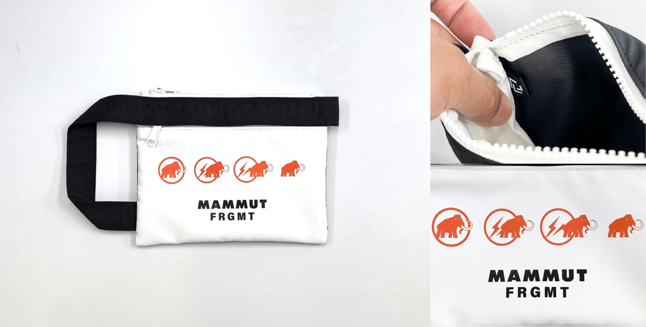 マムート フラグメント コラボ「Barryvox S FRGMT Edition」アバランチビーコンの専用ケース