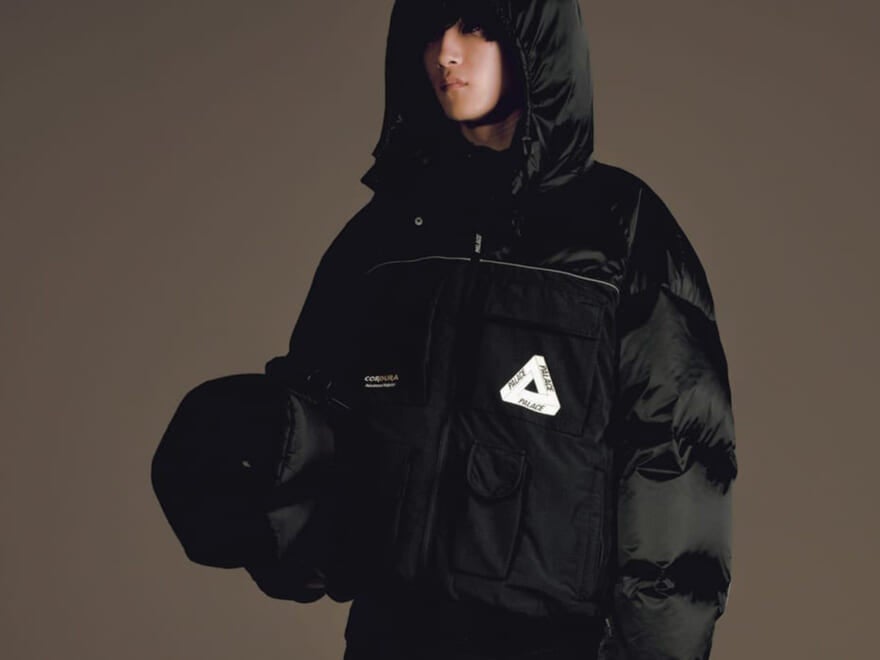 身幅約53㎝eYe JW MAN The North Face, Wネーム トレンチコート