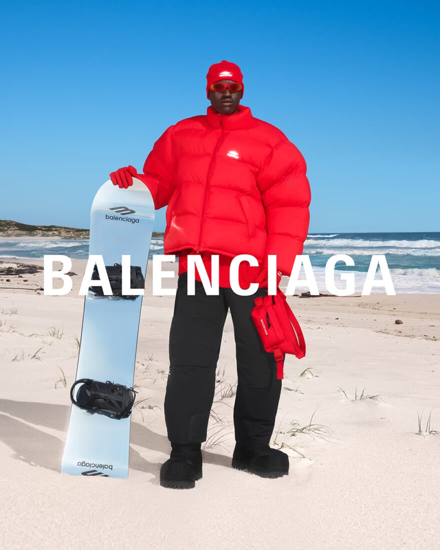 BALENCIAGA SKIWEAR COLLECTION バレンシアガ スキーウェアコレクション メインビジュアル