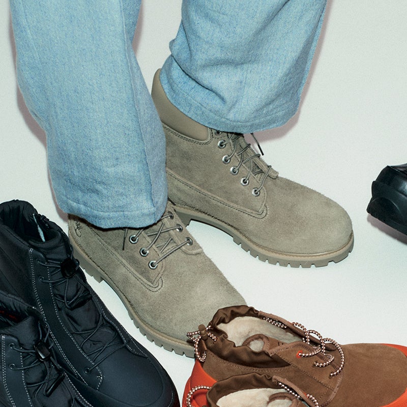 Timberland × nonnativeのブーツ