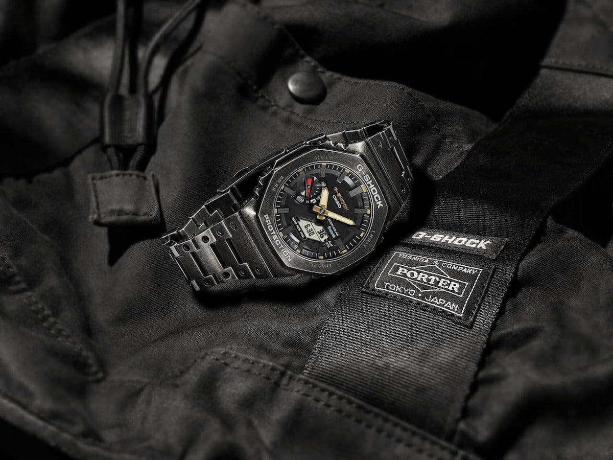 [Gallery]【完売必至ビッグコラボ】ソリッドな黒ウォッチと黒バッグがセットに。「G-SHOCK×PORTER」は見逃し厳禁！