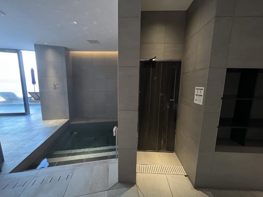 大磯プリンスホテル THERMAL SPA S.WAVEのサウナと水風呂