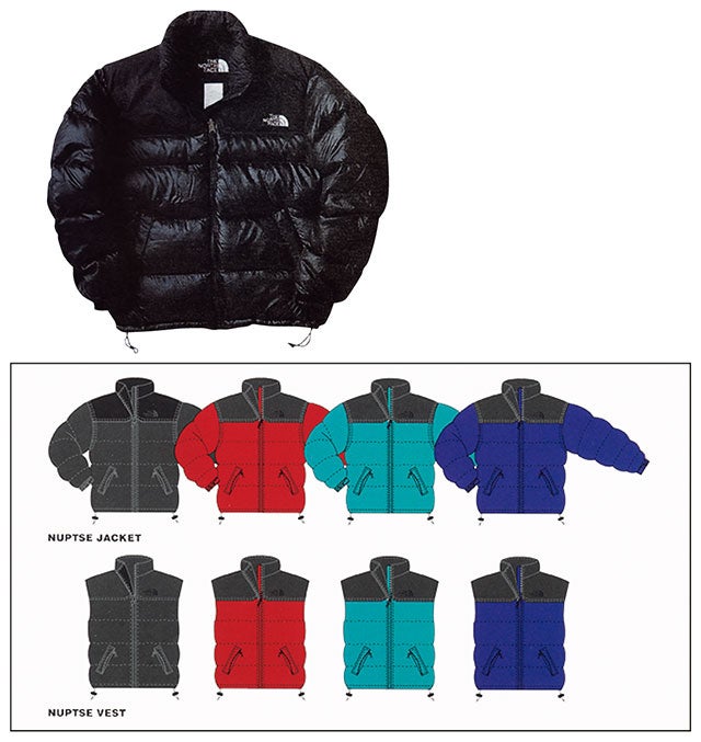 THE NORTH FACE NUPTSE 1992年のカタログ