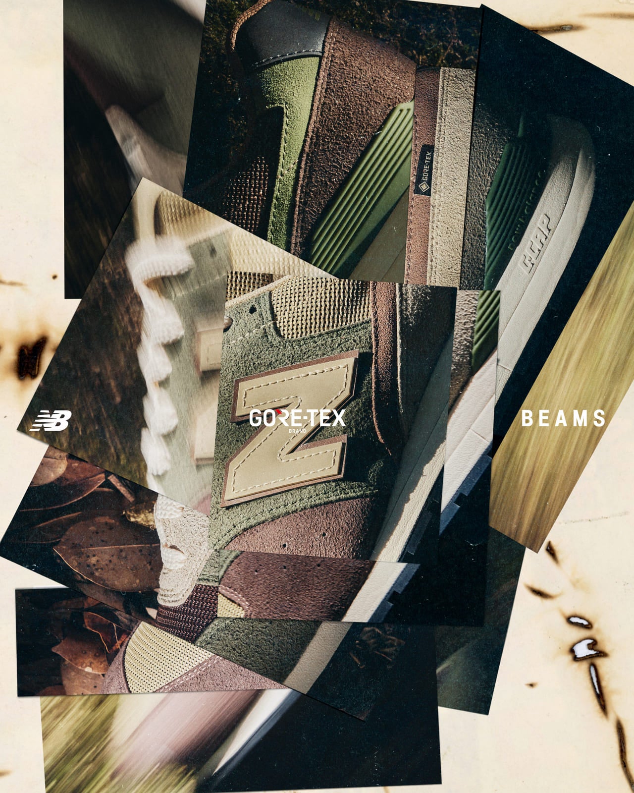 ビームス New Balance for BEAMS 『996』コラボスニーカー ビジュアル