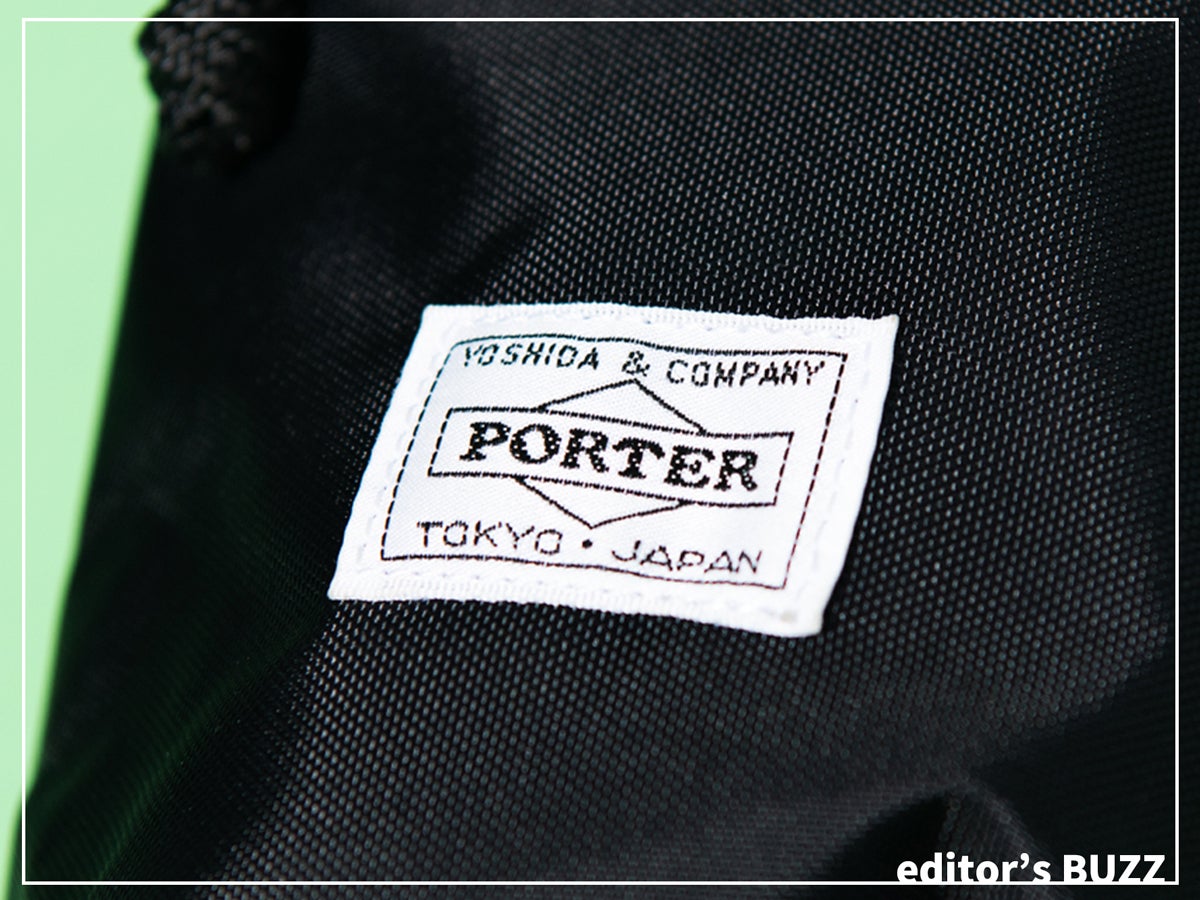ポーター×ハイクのミニマルな巾着バッグは、休日を身軽に過ごすための大事な相棒！　[編集者の愛用私物 #24]