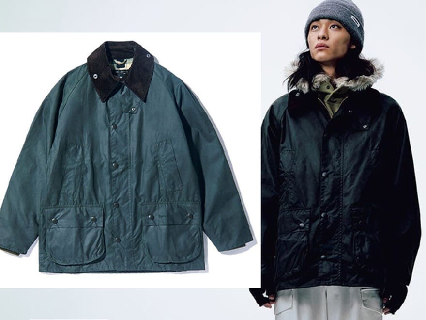 Barbour ビデイル　オールブラック別注品