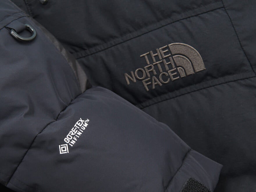 the north face gore-texダウン