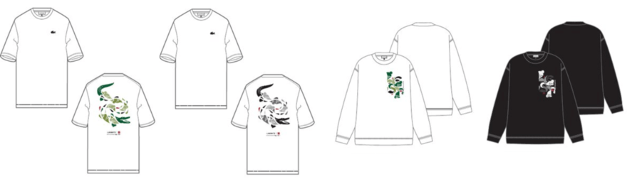 ラコステ　原宿　Tシャツ