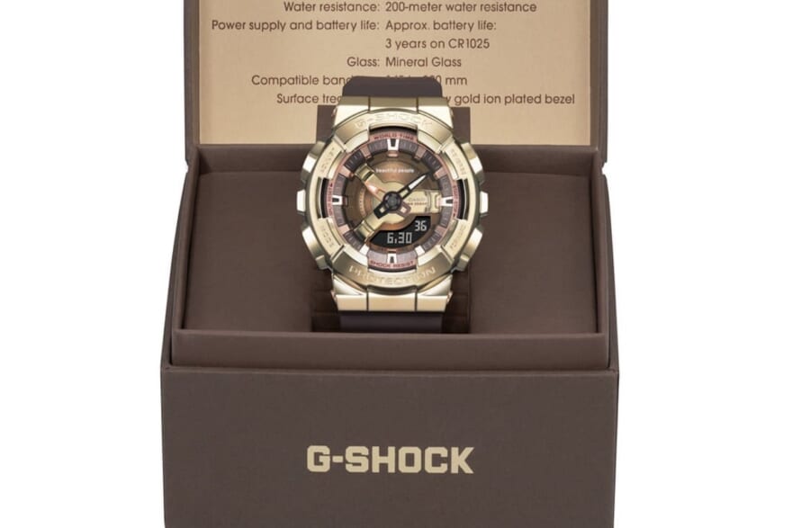 [Gallery]「G-SHOCK」と「ビューティフル ピープル」がコラボ！　高級感漂う大人デザインが冬のシンプルコーデに効く！