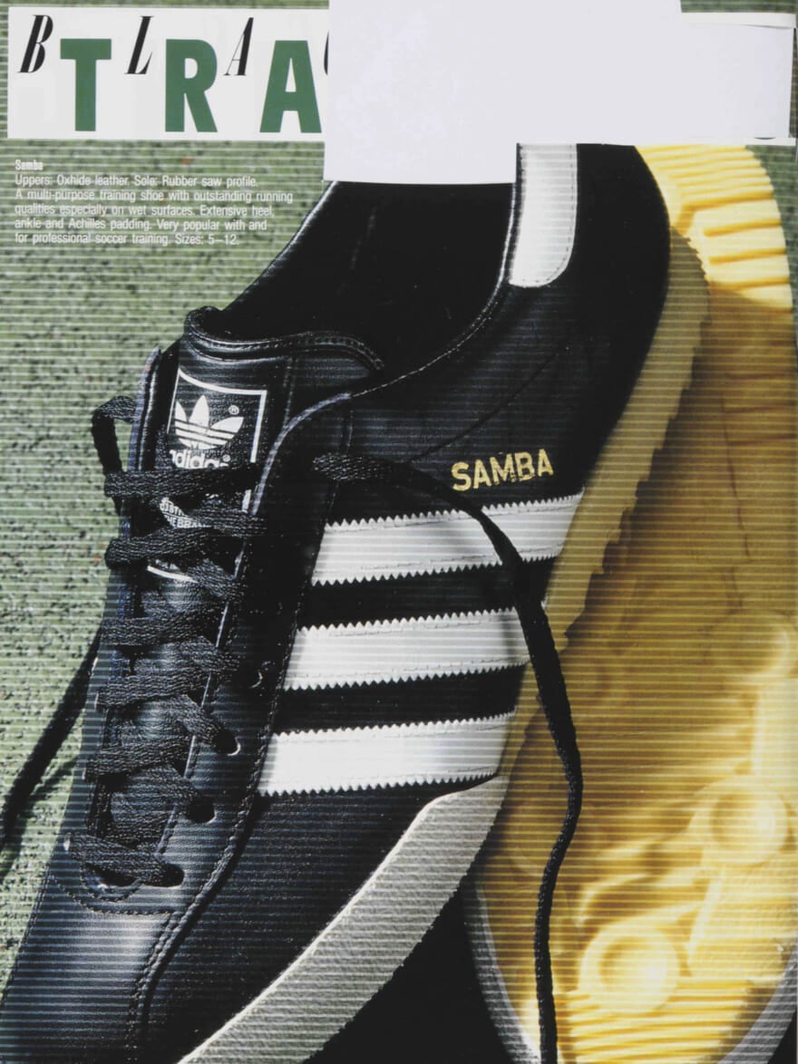 SAMBA 1985 CATALOGUE FOOTWEAR COLLECTION