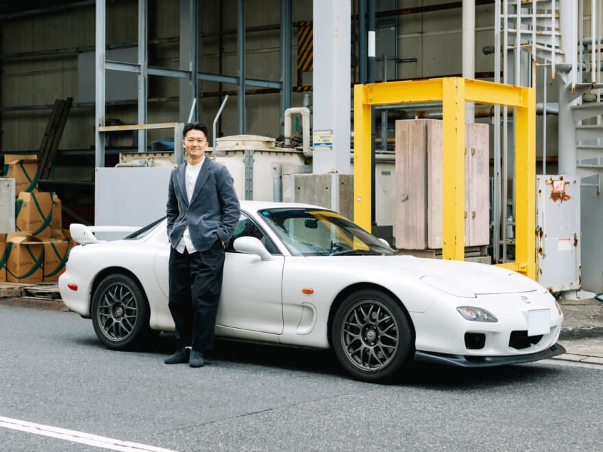 「マツダ RX-7」は父から受け継いだ大切な相棒。20年以上経った今もかっこよさは色あせない！【俺たちの“ノリモノ”語り！／Vol.27・MAZDA RX-7 TYPE RZ①】