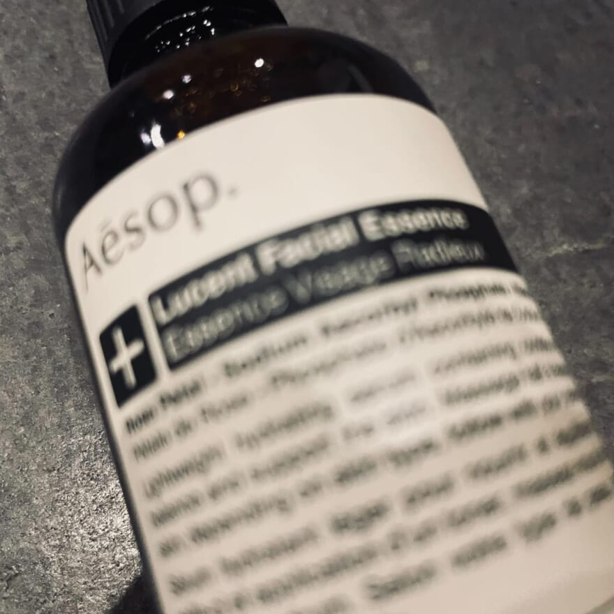 Aēsop ルーセント フェイシャル エッセンス　ラベル