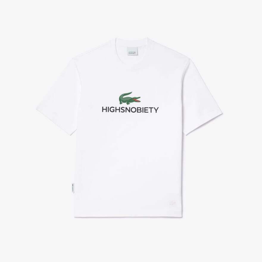 LACOSTE × HIGHSNOBIETY コラボレーション・コレクション　Tシャツ