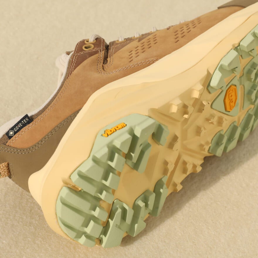 ゴアテックス搭載のHOKA®「KAHA LOW GTX TP」のソール