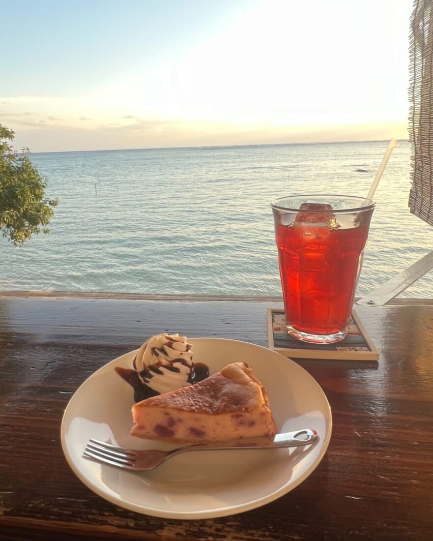 浜辺の茶屋　ケーキ