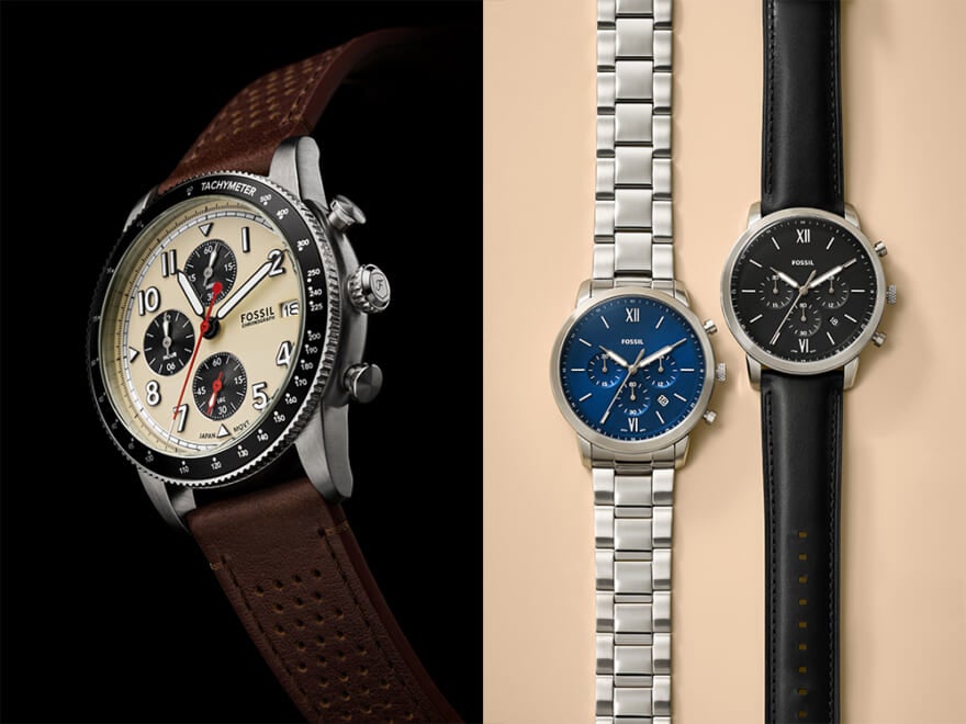 腕時計はスポーティーでいく？それともクラシック？「フォッシル」の２大人気デザインに注目！