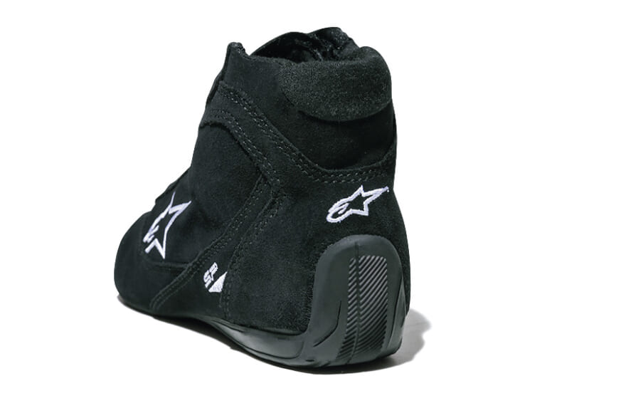 alpinestarsの黒スニーカー SP V2 SHOES ヒール