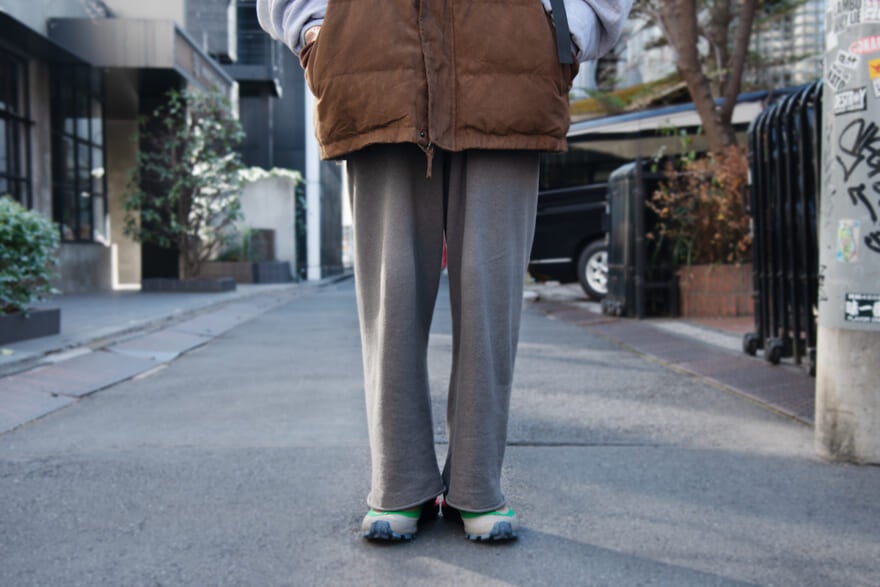 MM6 Maison Margiela × Salomon 「CROSS LOW」を使ったコーデ　パンツ