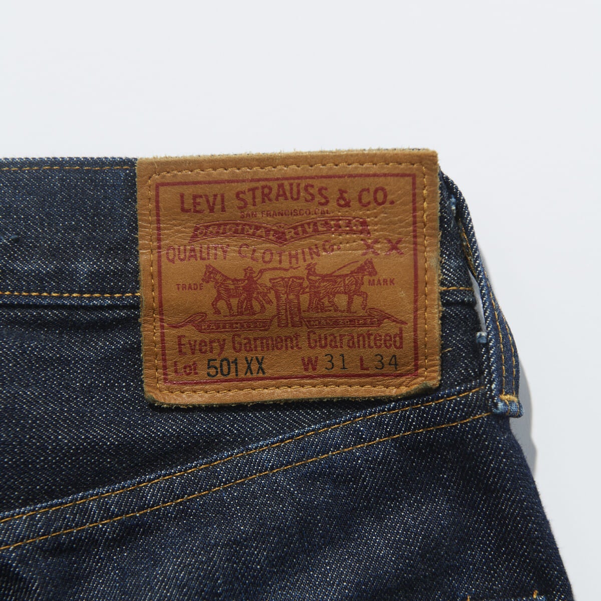 Levi’s® Vintage Clothingのデニム　ロゴ