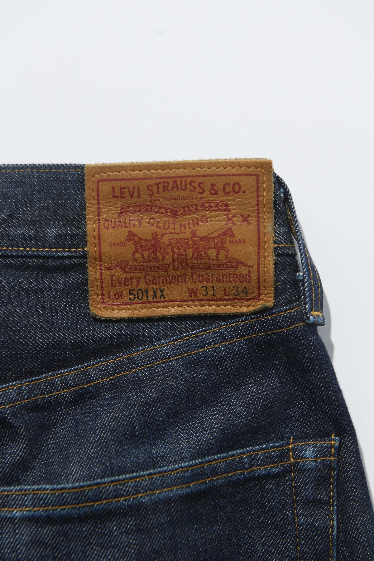 Levi’s® Vintage Clothingのデニム　ロゴ