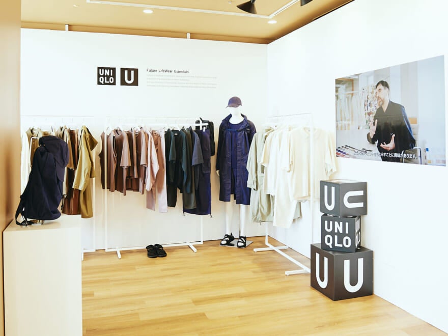 Uniqlo U 2024年 春夏コレクションの展示会場