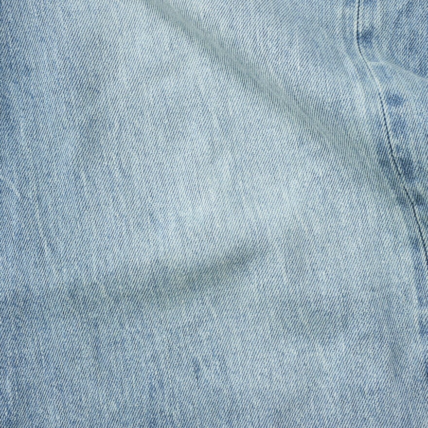 COMOLI DENIM 5P PANTSのブリーチ