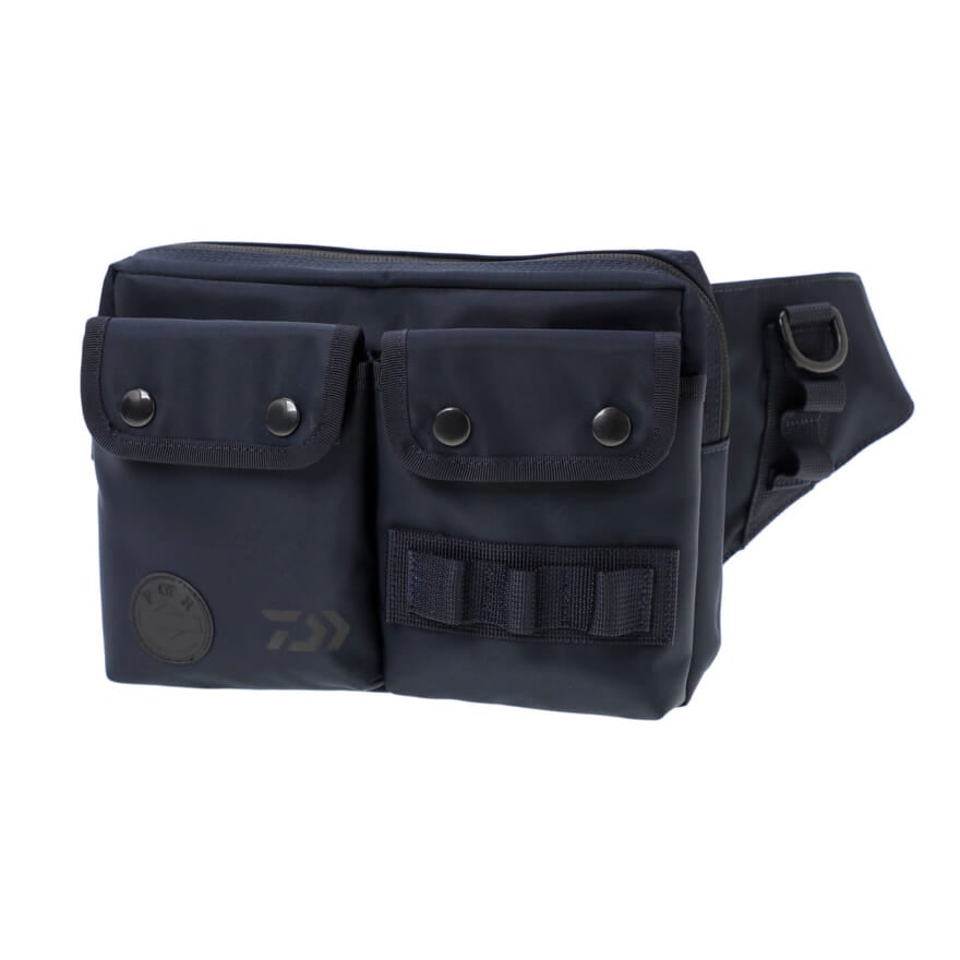 「DAIWA(ダイワ)」　「POTR」コラボレーションアイテム 　WAIST BAG　ブラック