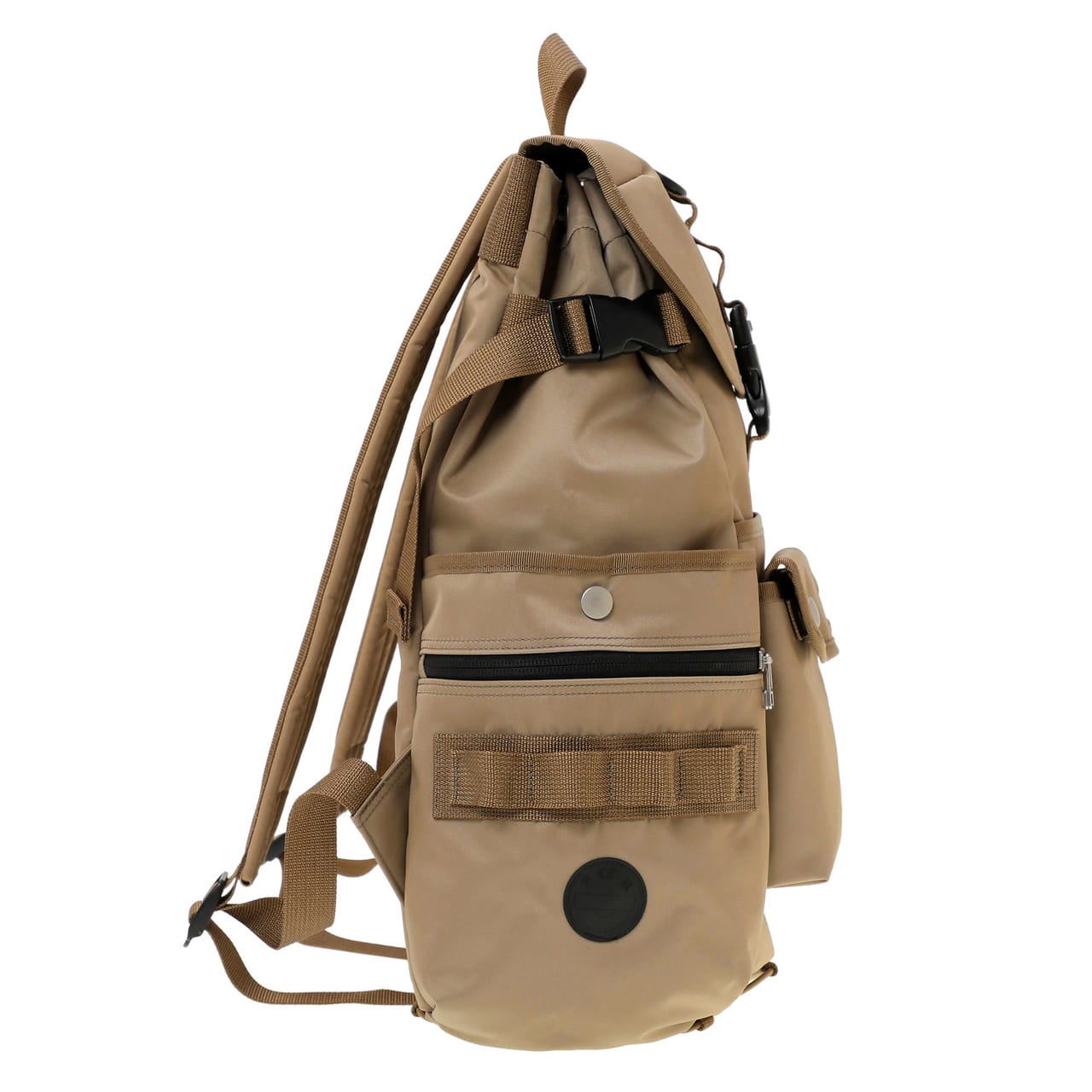 「DAIWA(ダイワ)」　「POTR」コラボレーションアイテム BACKPACK　ベージュ　サイド