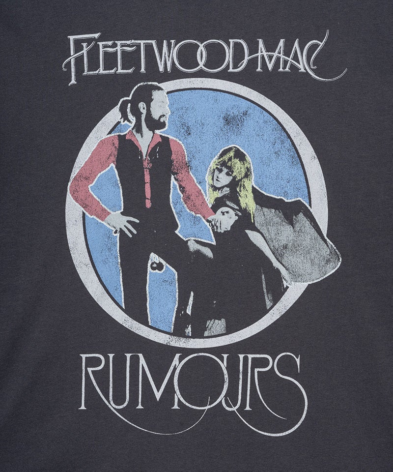 Gapのフリートウッド・マック（Fleetwood Mac）バンドTシャツ　プリントのアップ
