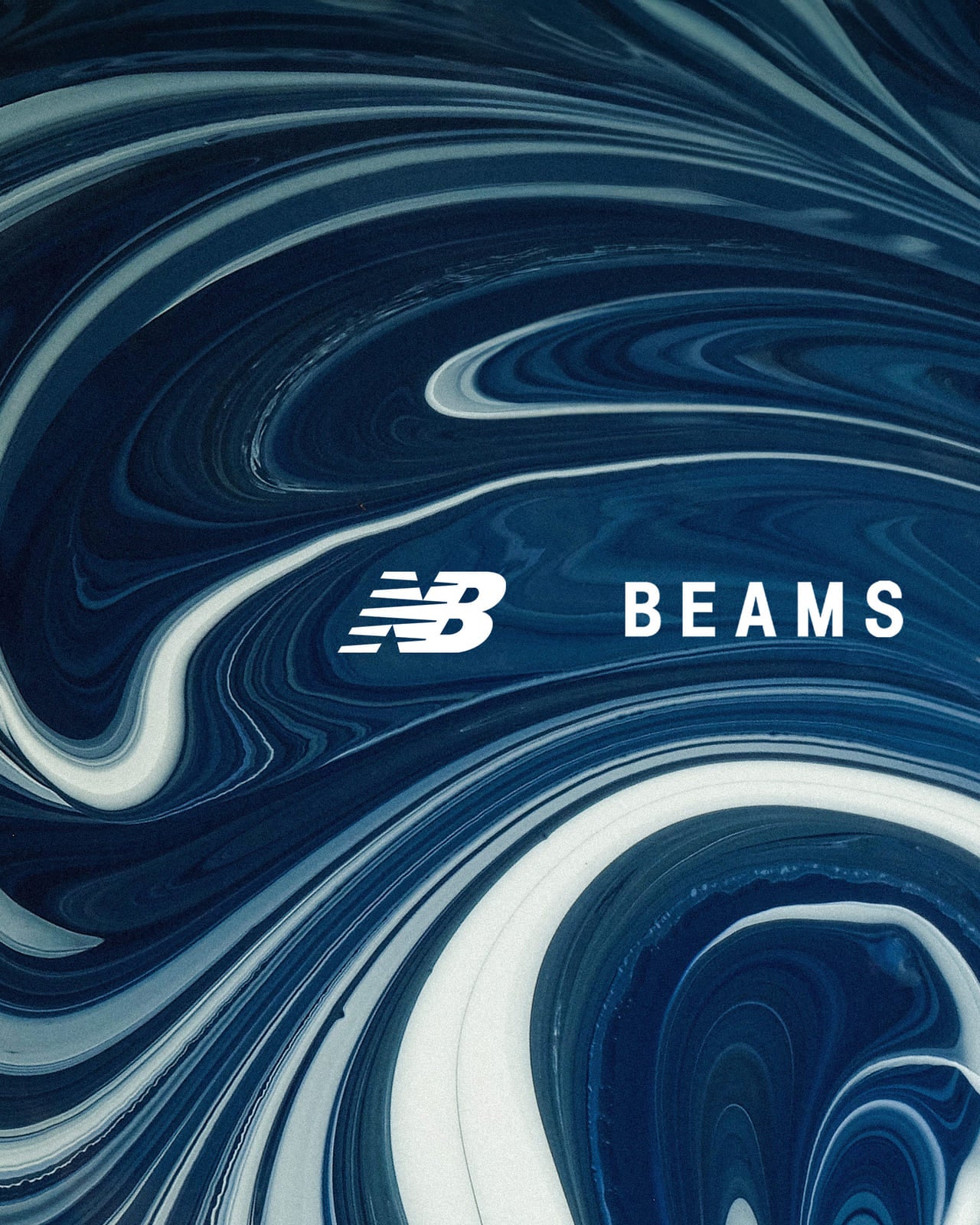 「New Balance(ニューバランス)」と「BEAMS(ビームス)」の別注 「BB550」　スニーカー　ポスター