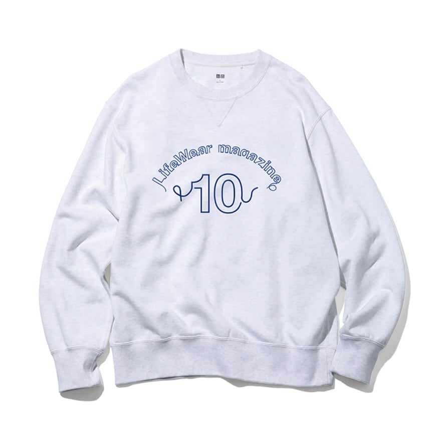 ユニクロのライフウェアマガジン LifeWear magazineオリジナル刺繍 スウェットシャツを試着&本音レビュー 2