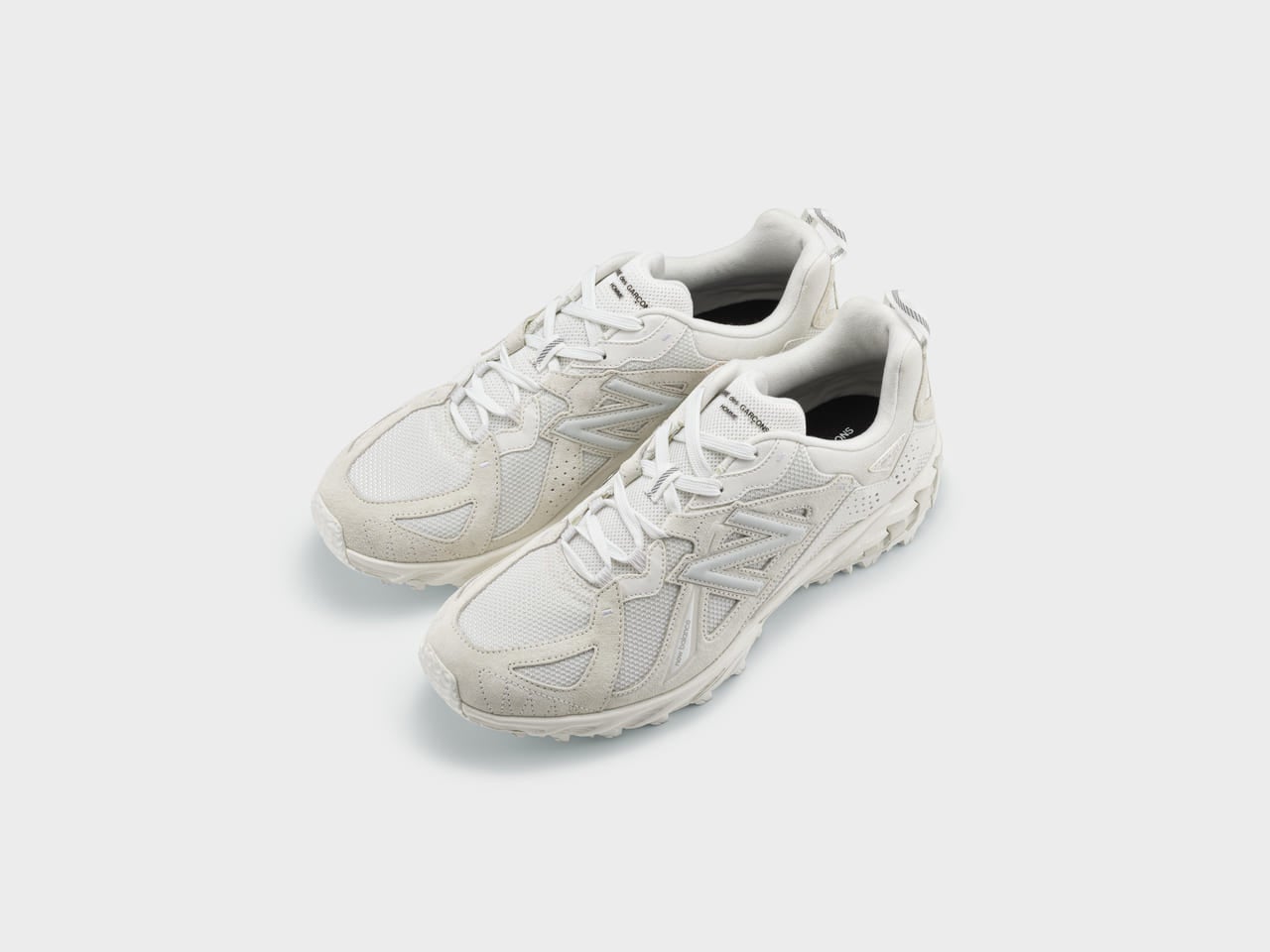 COMME des GARÇONS HOMME × New Balance 610T / 610S コム デ ギャルソン・オム ニューバランス コラボ スニーカー ホワイト