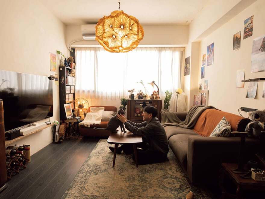【台北のおしゃれな部屋】インテリアデザイナー、ロ・ズージュン「家の構造で遊びながら暮らす唯一無二の部屋」