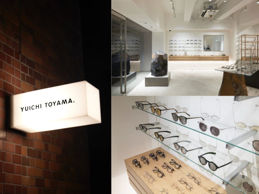 服好き注目のアイウェアブランド「YUICHI TOYAMA.」の旗艦店が青山の骨董通りにオープン。最新作からアーカイブまで勢揃い！