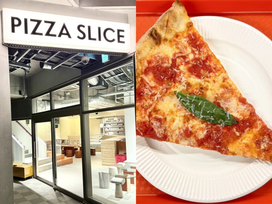 「ピザ スライス」の新店舗がキャットストリートにオープン！オリジナルメニューやコラボTシャツにワクワクが止まらない！
