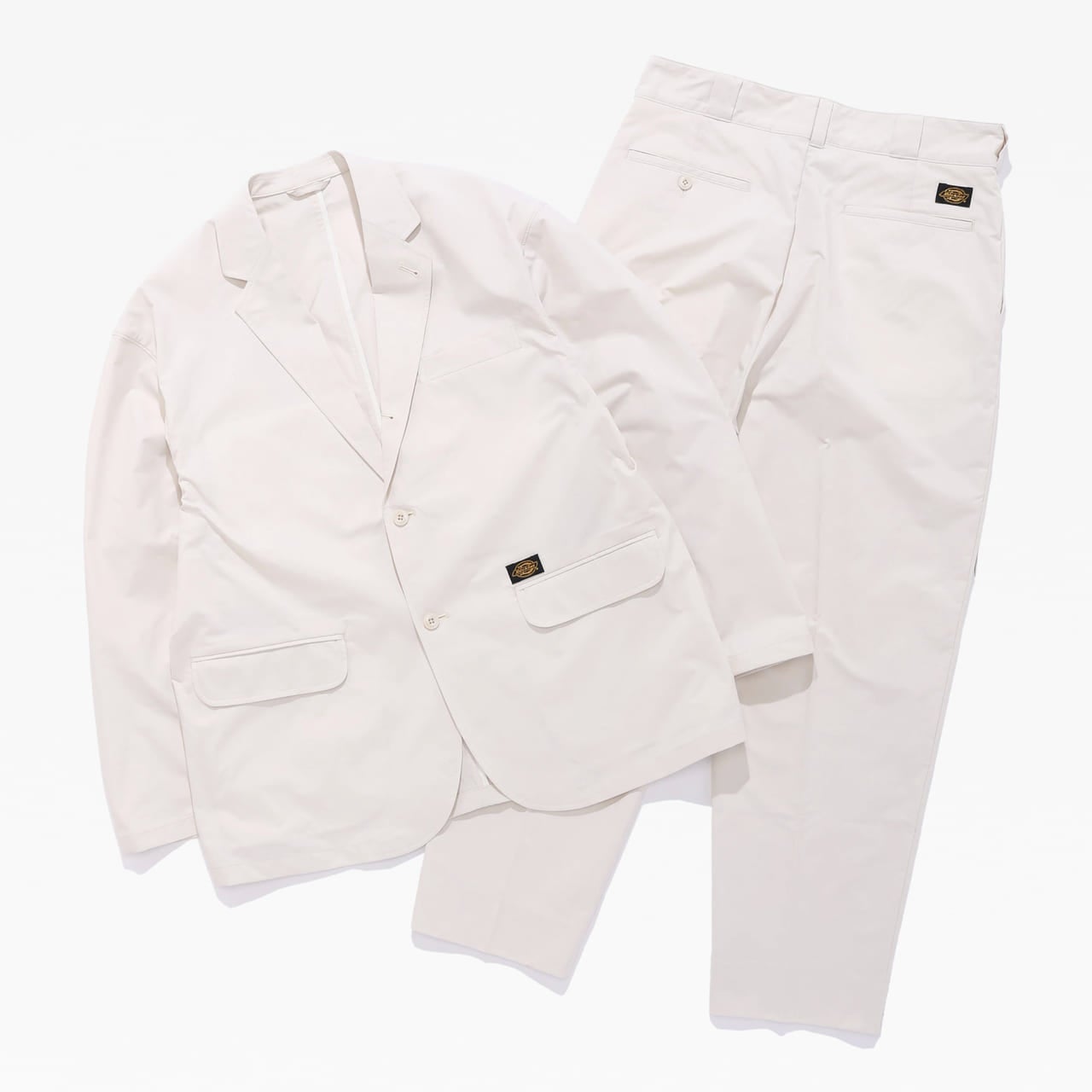 Dickies (ディッキーズ) TRIPSTER(トリップスター) コラボ 新作スーツ オフホワイト セットアップ
