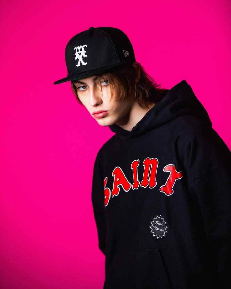 New Era × ©SAINT Mxxxxxx　ビジュアル