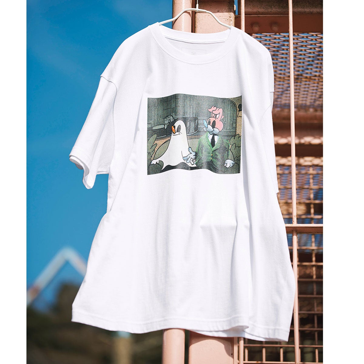 uniform experiment ×  fragment design × Koichi Yairi　アートTシャツ