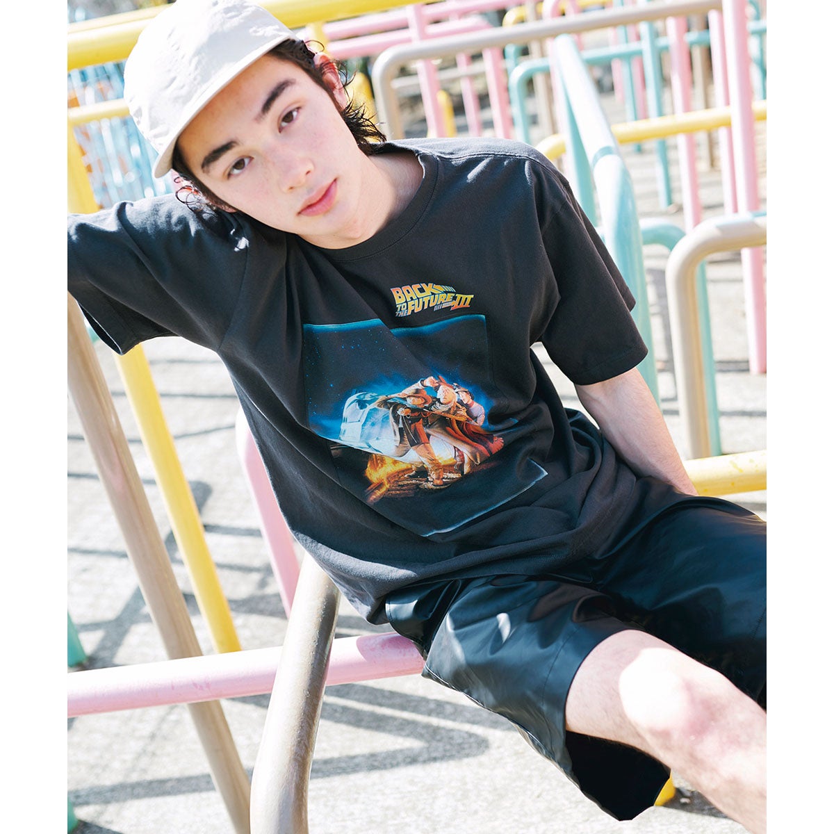 CIAOPANIC　カルチャーTシャツ　着こなし