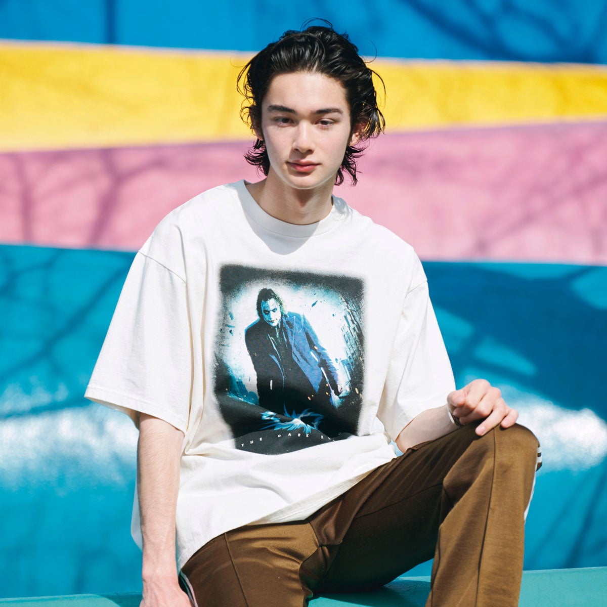 FREAK'S STORE　カルチャーTシャツ　着こなし