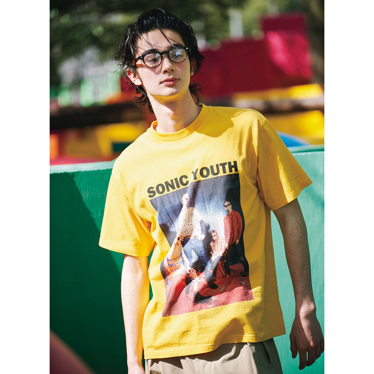 HYSTERIC GLAMOUR　カルチャーTシャツ