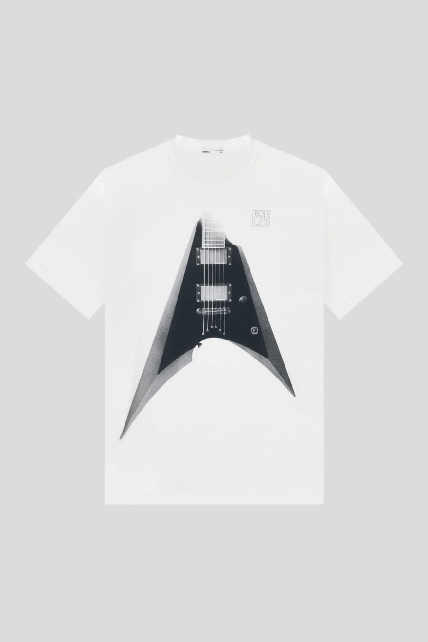 ESP LAD MUSICIAN　ラッドミュージシャン コラボ　　Tシャツ　ホワイト