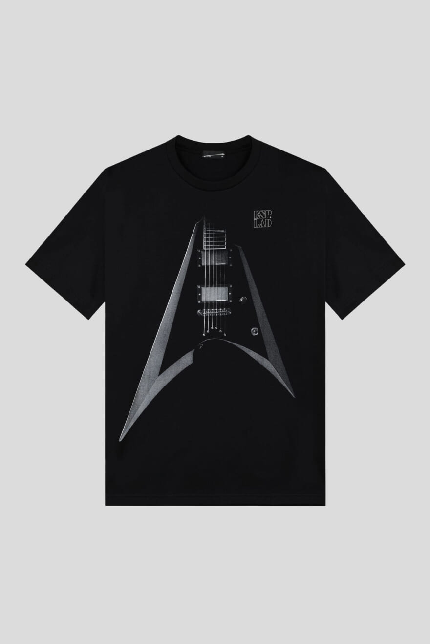 ESP LAD MUSICIAN　ラッドミュージシャン コラボ　Tシャツ　ブラック