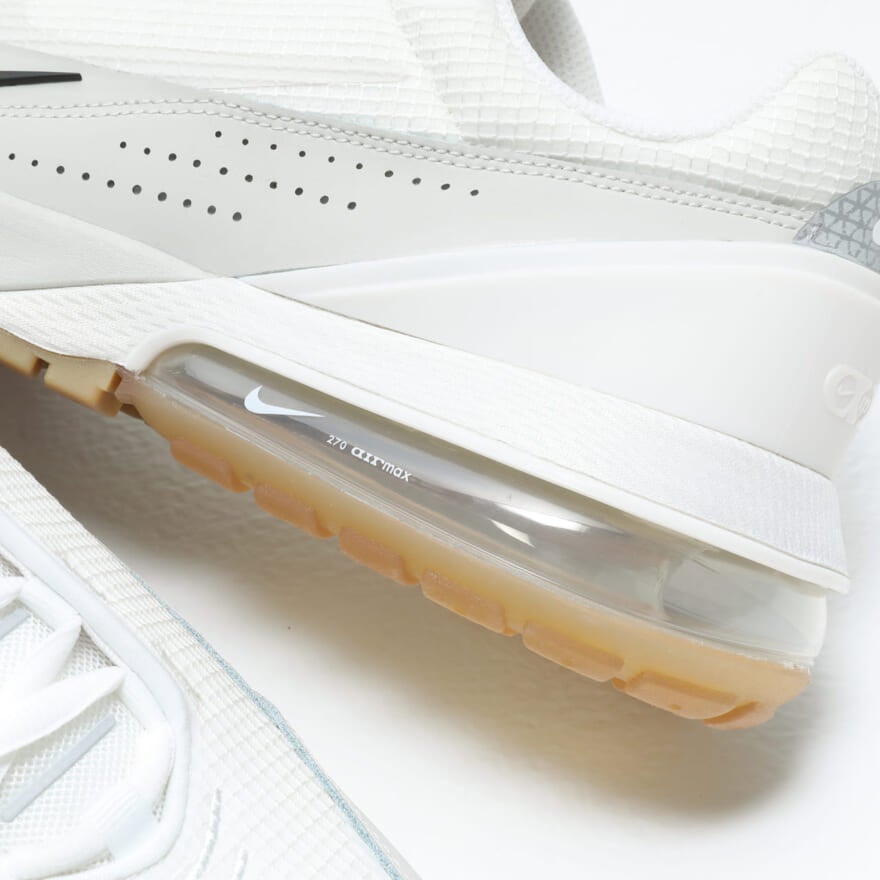 NIKE SPORTSWEARの白スニーカー「NIKE AIR MAX PULSE EWT」のNike Airクッショニング