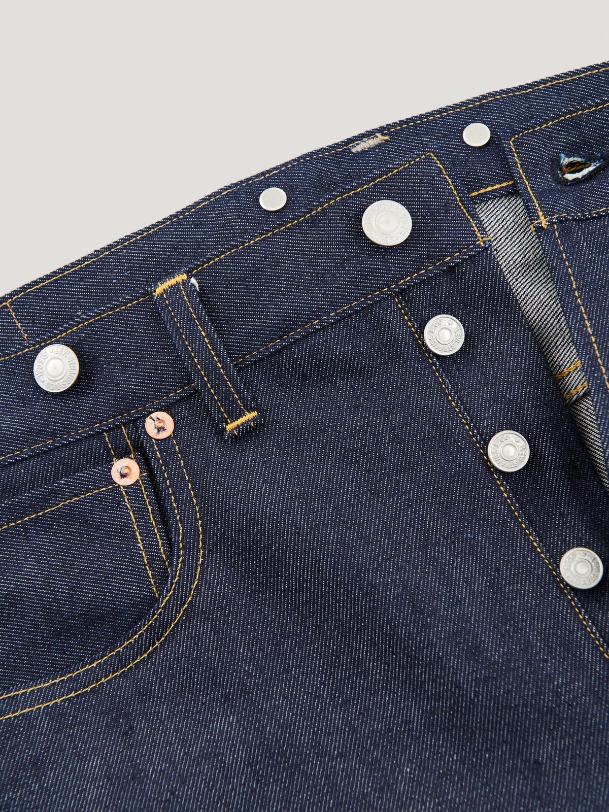 LEVI'S® VINTAGE CLOTHING 1937 501 ジーンズ ORGANIC リジッド　ボタンフライ