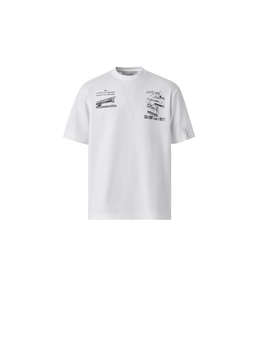 H&M エイチアンドエム 韓国人デザイナーによる新進ブランド「rokh」 2024 年春のコレクション コラボレーション メンズ　Tシャツ