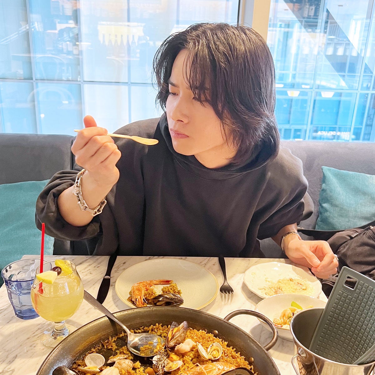 渋谷のスペインレストラン チリンギート エスクリバ パエリア 実食 2