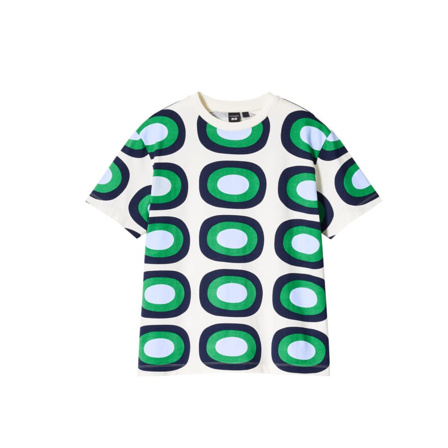 UNIQLO x Marimekko（ユニクロ x マリメッコ）　Tシャツ　エメラルド