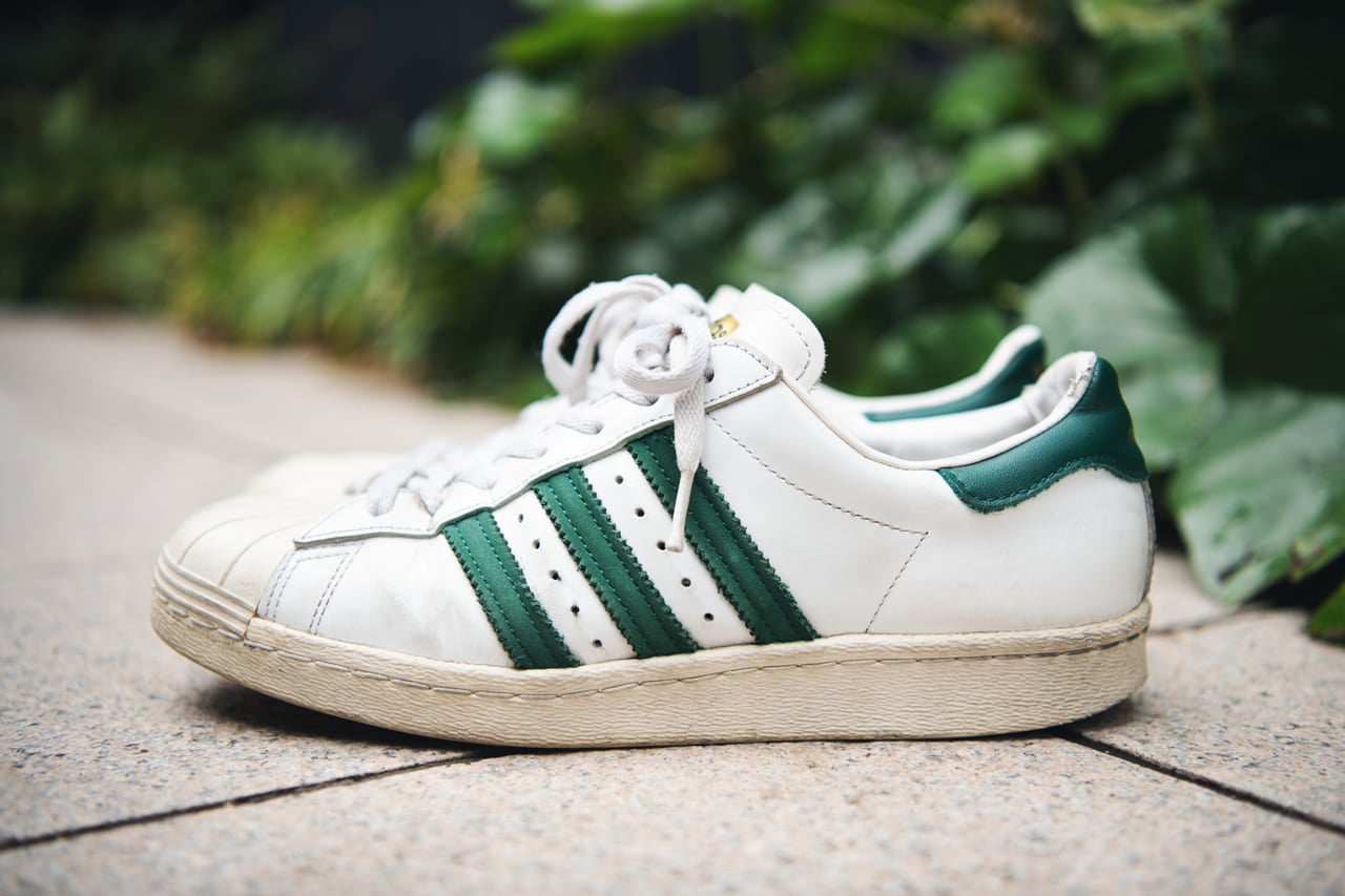Adidas originals スーパースター 82 サイド