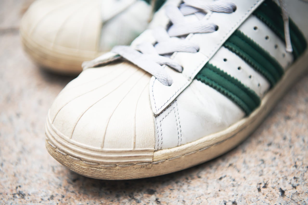 Adidas originals スーパースター 82 つま先